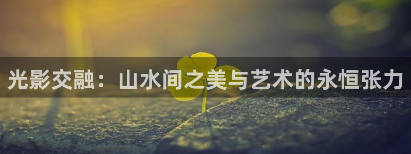 天顺娱乐谘官74ooo5夭：光影交融：山水间之美与艺术的永恒张力