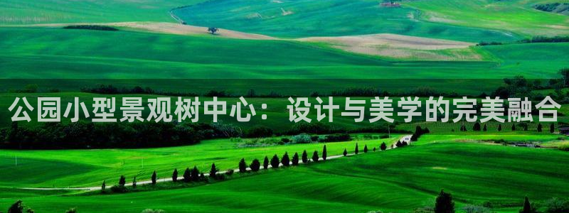 天顺娱乐陈7O667:公园小型景观树中心:设计与美学的完美融合